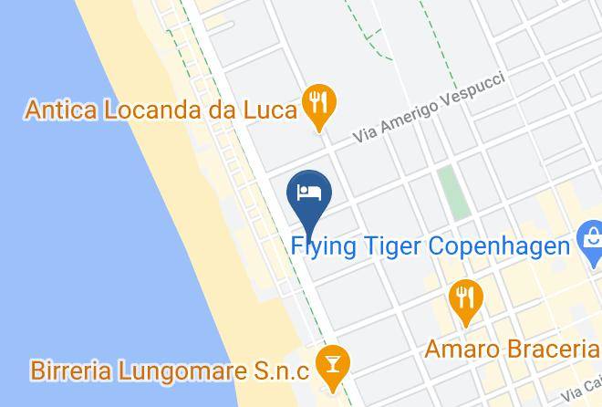 Lucca - Hotel President Viareggio Maps