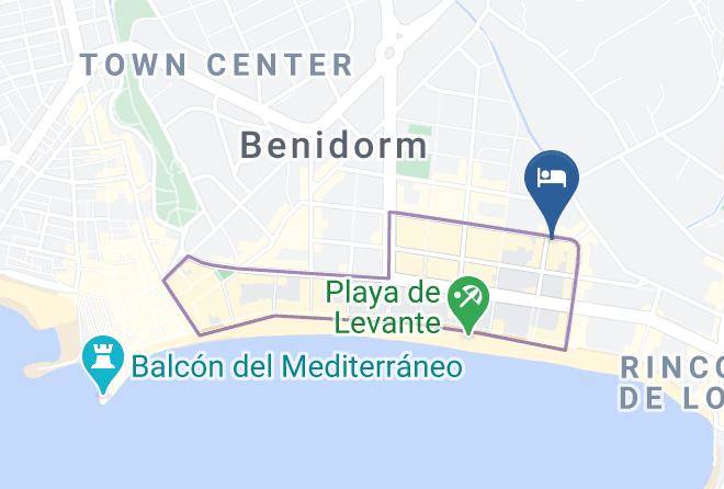 Alicante - Hotel Presidente Maps