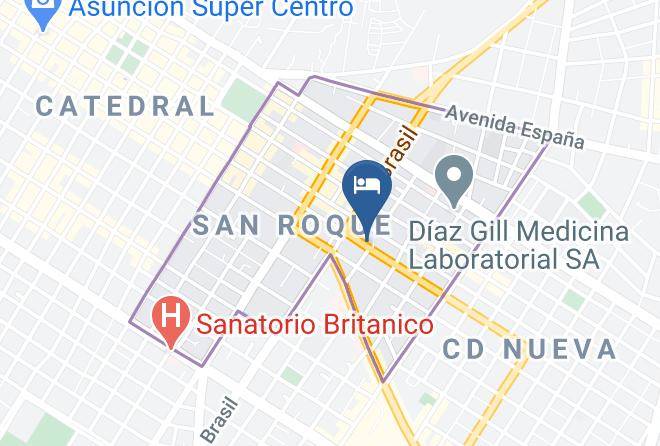 Asuncion - Hotel Presidente Maps