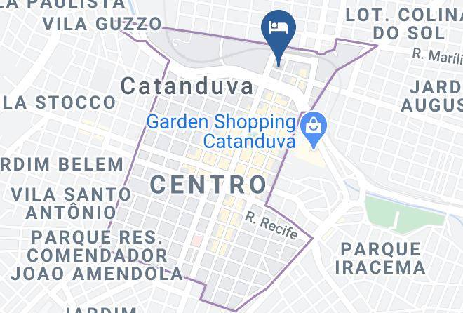 Catanduva - Hotel Presidente Catanduva Maps