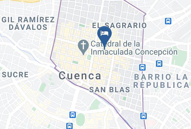 Cuenca - Hotel Presidente Maps