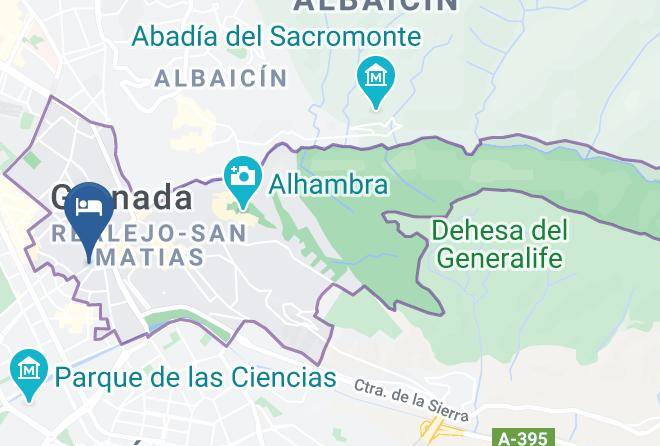 Granada - Hotel Presidente Maps