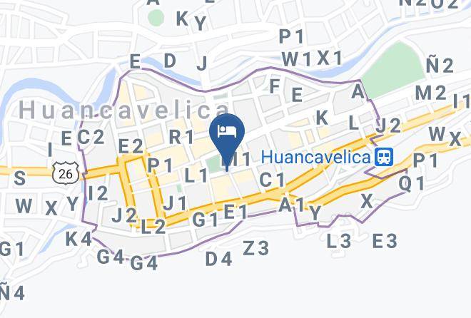 Huancavelica - Hotel Presidente Huancavelica Maps