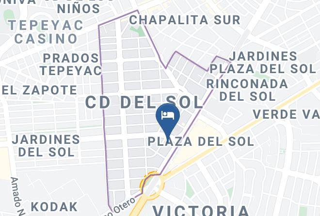 Zapopan - Hotel Presidente Intercontinental Guadalajara Maps