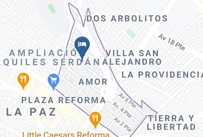 Puebla Amor - Hotel Presidente Intercontinental Puebla Maps
