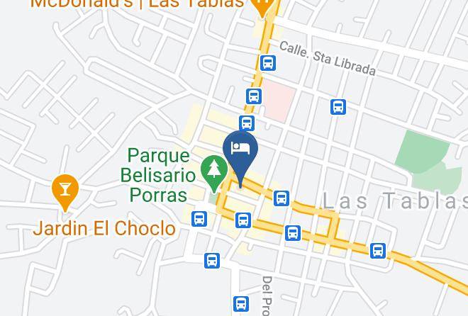Las Tablas - Hotel Presidente Maps
