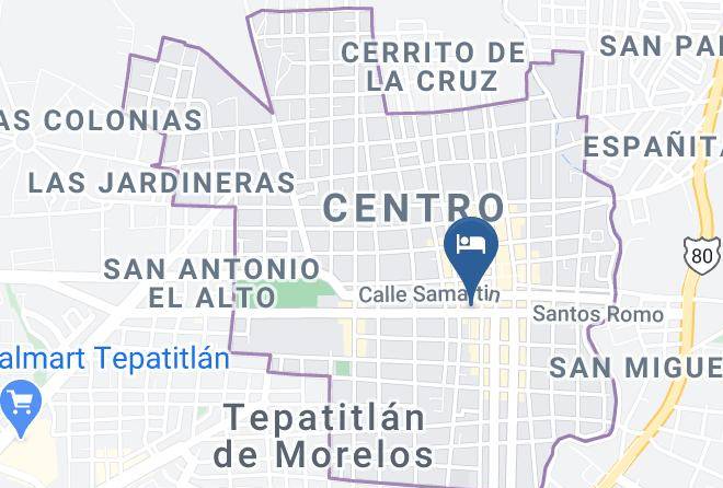 Tepatitlan De Morelos - Hotel Presidente Tepatitlan Maps