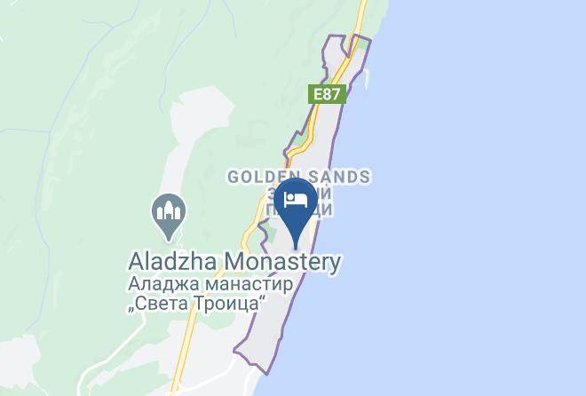 Golden Sands - Hotel Preslav Maps