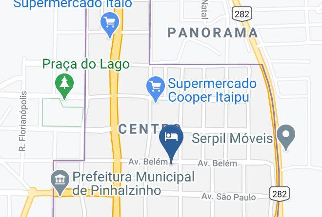 Pinhalzinho - Hotel Pressi Maps