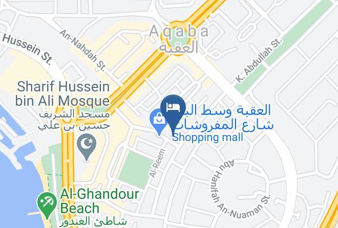 Al Aqaba Qasabah - Hotel Prestige Maps