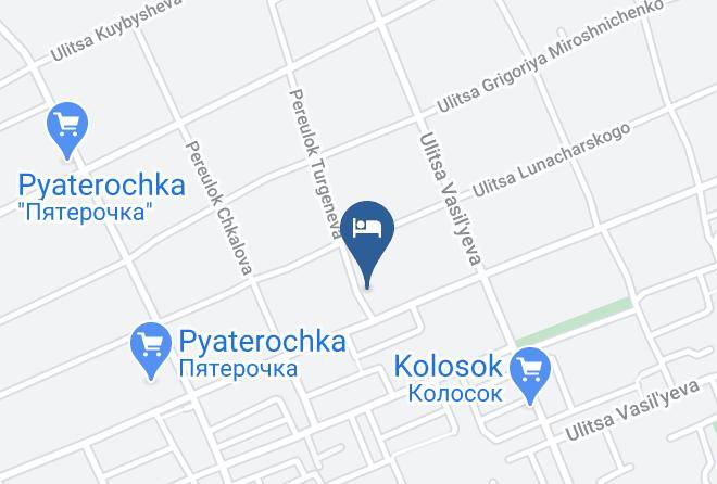 Azov - Hotel Prestige Maps
