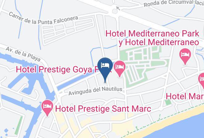 Girona - Bay Hotel Maps