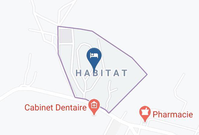Bongouanou - Hotel Prestige Moronou Maps