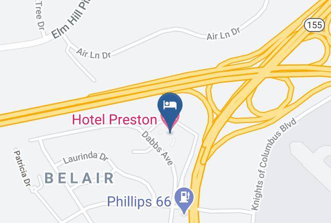 Hotel Preston Map