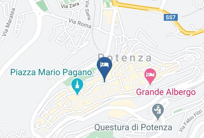 Potenza - Hotel Pretoria Maps