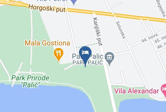 Central Serbia - Hotel Prezident Maps