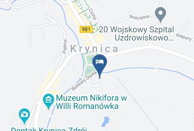 Hotel Prezydent Medical Spa & Wellness Map