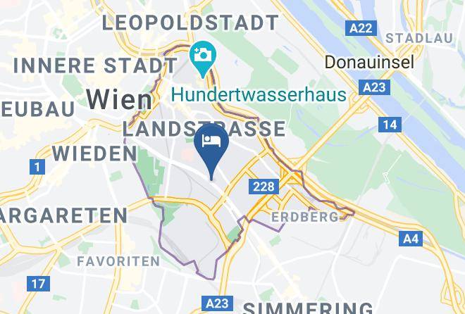 Hotel Pribitzer Wien Map