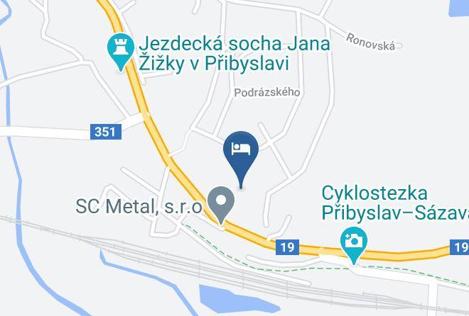 Havlickuv Brod - Hotel Pribyslav Prvni Hasicska As Maps