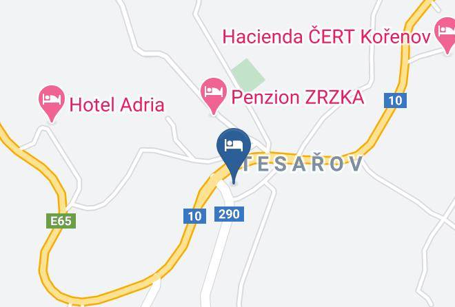Jablonec Nad Nisou - Hotel Prichovice Maps