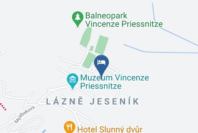 Jesenik - Hotel Priessnitz Maps