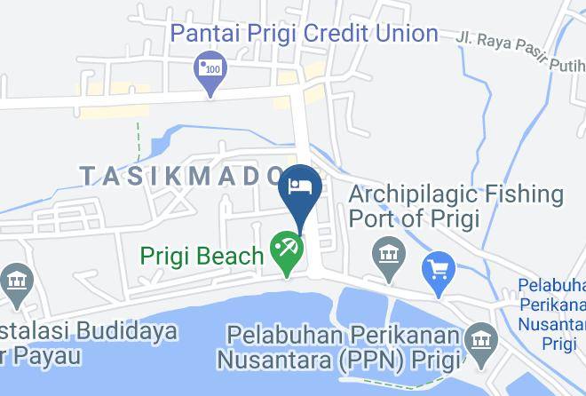 Trenggalek Regency - Hotel Prigi Maps