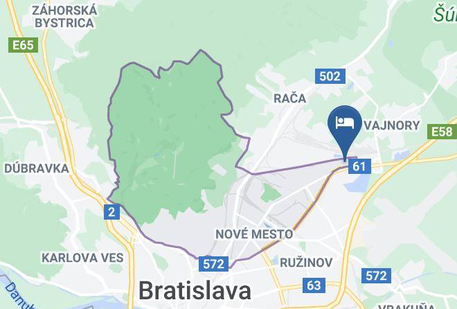Nove Mesto - Hotel Prim Maps