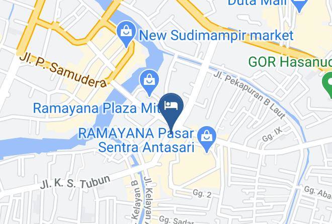 Banjarmasin - Hotel Prima Maps