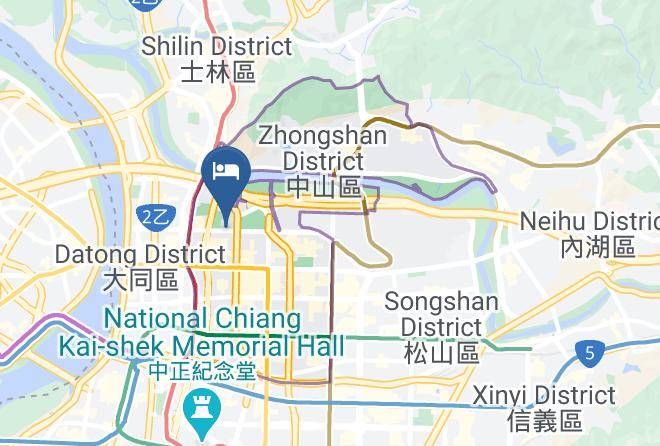 Zhongshan District - Hotel Prima Casa Maps