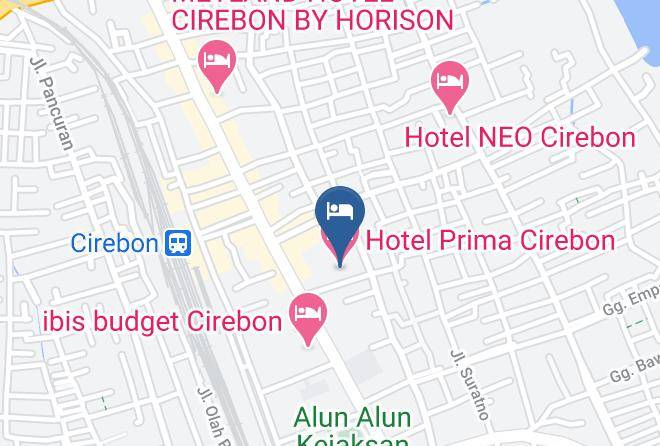 Cirebon Regency - Hotel Prima Cirebon Maps