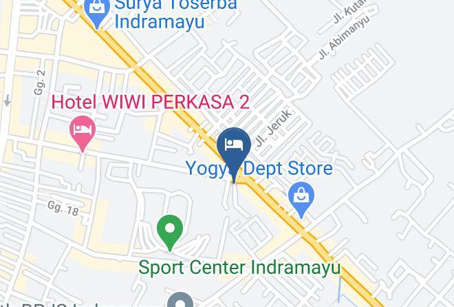 Indramayu Regency - Hotel Prima Indramayu Maps