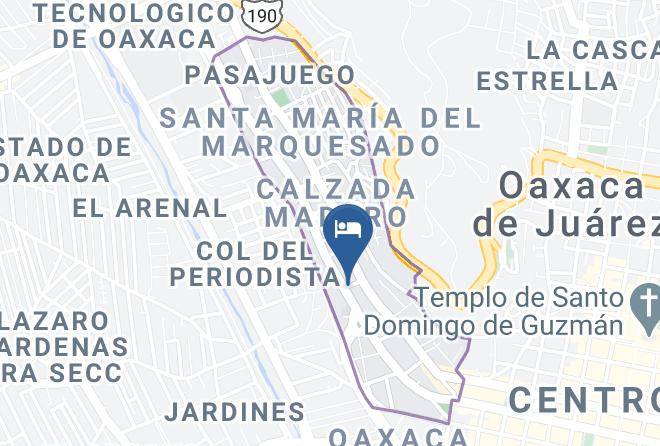 Oaxaca De Juarez - Hotel Primavera Maps