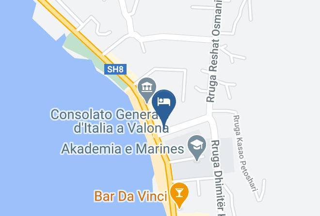 Vlore - Hotel Primavera Maps