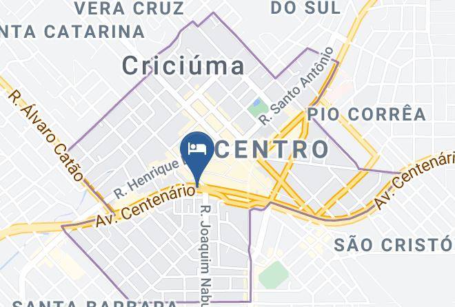 Criciuma - Hotel Prime Maps