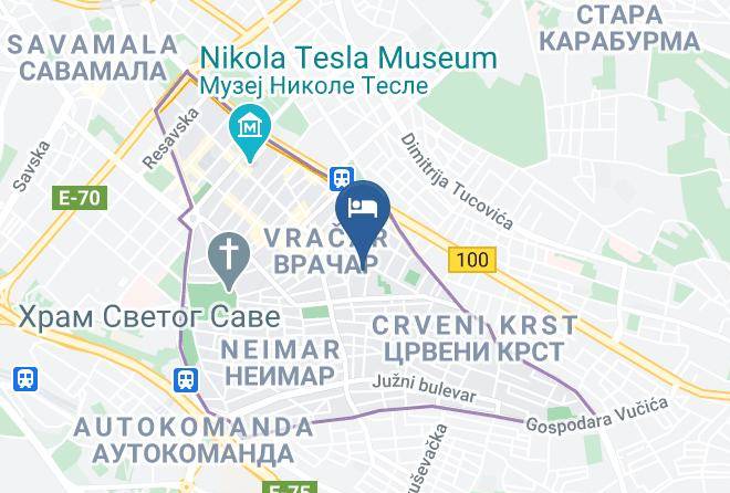 Belgrade City - Hotel Prime Maps