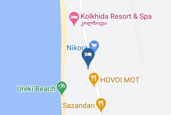 Georgia - Hotel Prime Ureki Maps