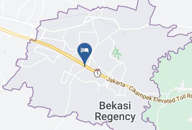 Bekasi Regency - Hotel Primebiz Cikarang Maps