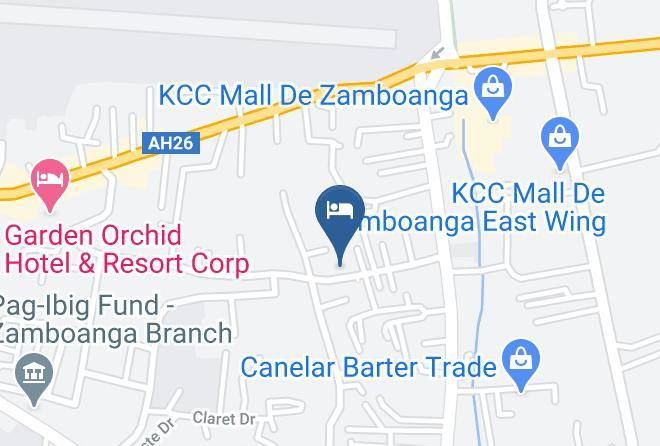 Zamboanga Del Sur - Hotel Primera Maps