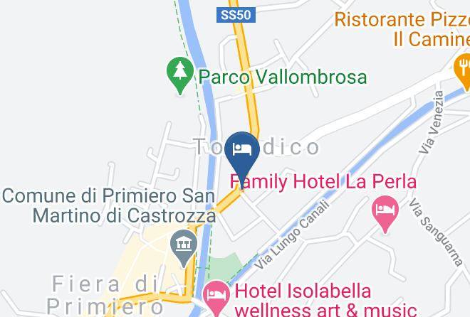 Trento - Hotel Primiero Maps