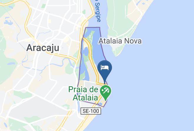 Aracaju - Hotel Primme Aracaju Maps