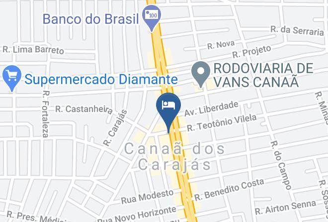 Canaa Dos Carajas - Hotel Primos Maps