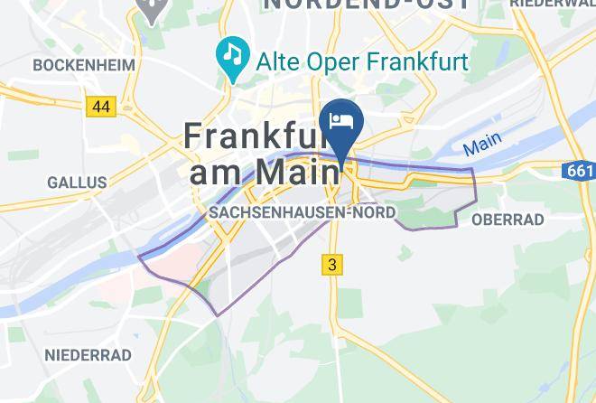 Frankfurt Am Main - Novum Hotel Primus Maps