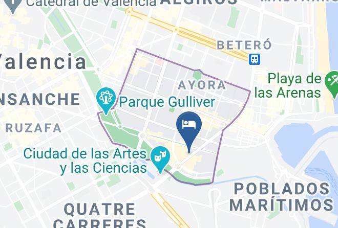 Valencia - Hotel Primus Valencia Maps