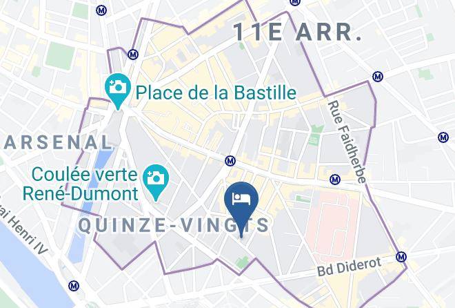 Paris - Le Mediterraneen Maps