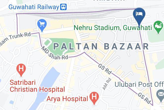 Guwahati - Hotel Prince B Maps