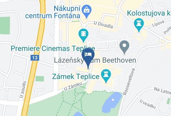 Teplitz - Hotel Prince De Ligne Maps