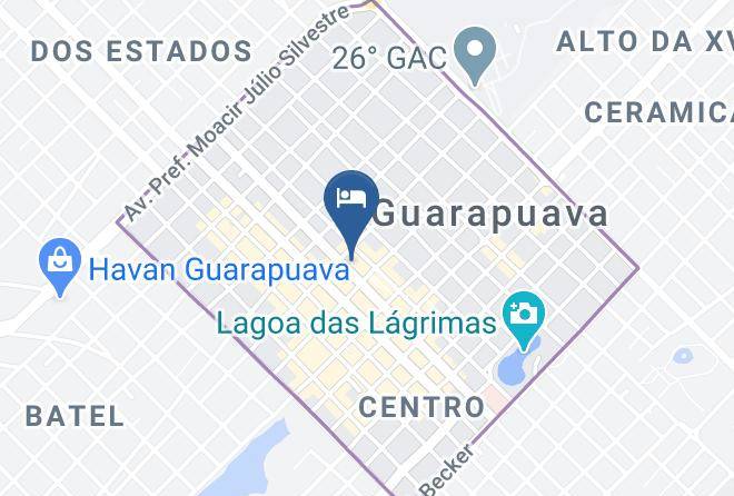 Guarapuava - Hotel Princesa Maps