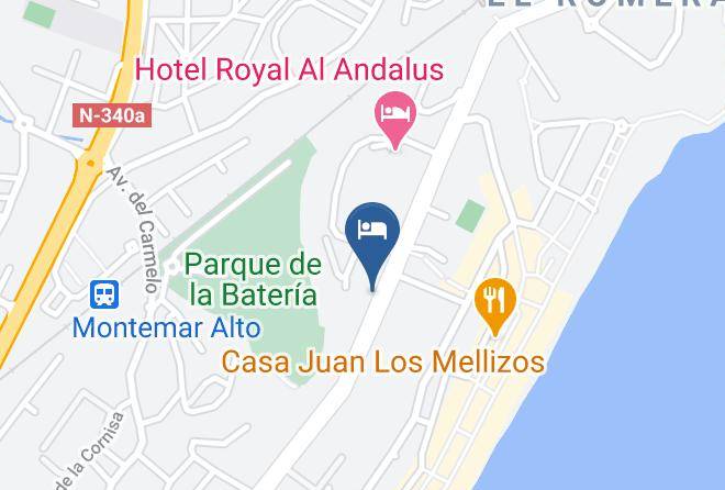 Hotel Princesa Solar Map