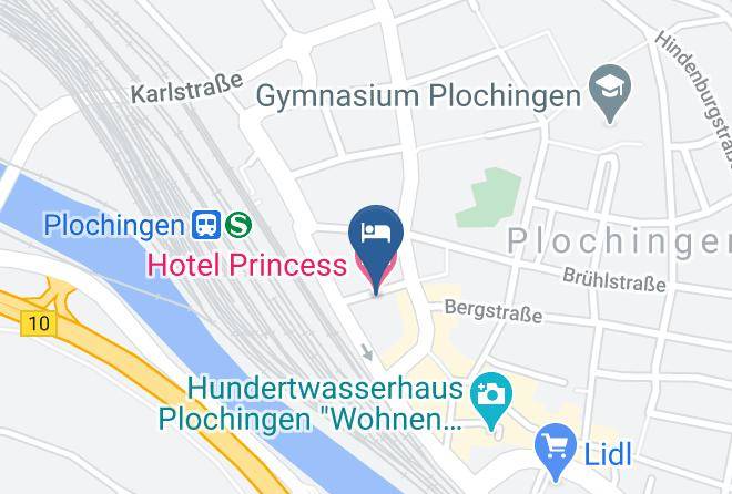 Esslingen - Hotel Princess Maps
