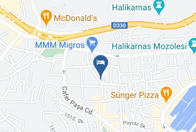 Bodrum - Hotel Princess Diltua Maps